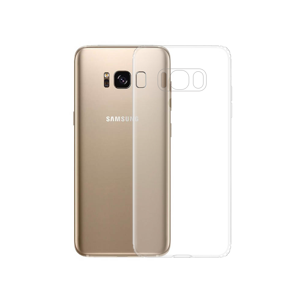 OEM Silicone case For Samsung Galaxy S8, Transparent - 51618
