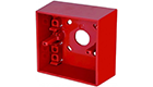 Hochiki SR Mounting box Surface Mounting Call Point Back Box Red