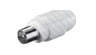 OEM CS1001 Φις Βυσματα Αρσενικα Male Κεραιας RF Connector jack to coaxial plug 9.5 mm