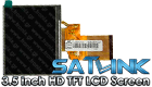 Satlink 3.5 inch HD TFT LCD Screen