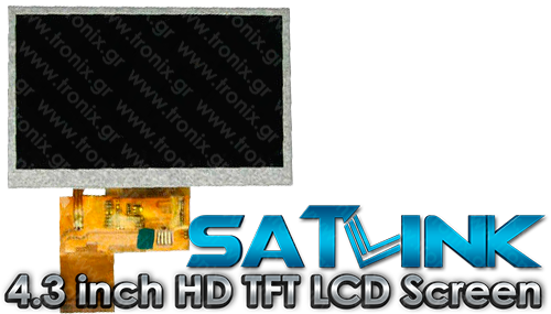 Satlink 4.3 inch HD TFT LCD Screen