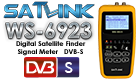SatLink WS-6923 DVB-S SATFINDER ΔΟΡΥΦΟΡΙΚΟ ΠΕΔΙΟΜΕΤΡΟ