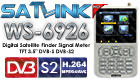 Satlink WS-6926 HD DVB-S2 ΔΟΡΥΦΟΡΙΚΟ ΠΕΔΙΟΜΕΤΡΟ SATFINDER