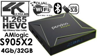 slap Trampling Empire Pendoo X10 Plus Android 9.0 os Amlogic S905X2 4K 4GB DDR4 RAM 32G ROM KODI  18.0 Smart Tv Box - ANDROID TVBOX 4GB RAM 4K - IPTV