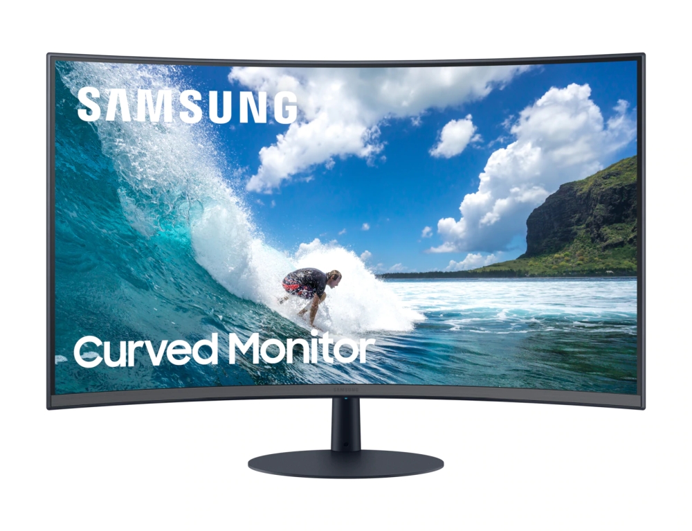 Samsung 24T550 23.6" Curved VA LED 1000R 75 Hz 4 ms GTG  250 cd/m2 3000:1 Contrast Mega DCR FreeSync