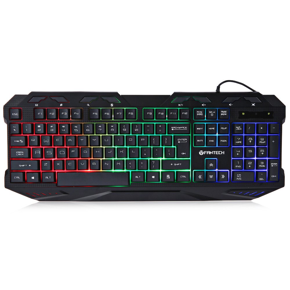 FanTech K10, Gaming keyboard Black - 6046 