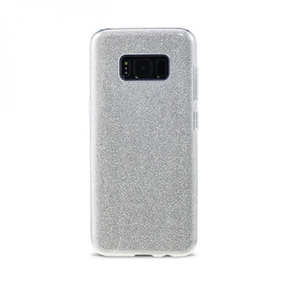 Remax Glitter Protector for Samsung Galaxy S8, TPU, Slim, Silver - 51520