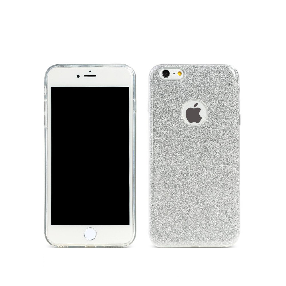 Remax Glitter, Protector for iPhone 7 Plus,TPU, Slim, Silver - 51484