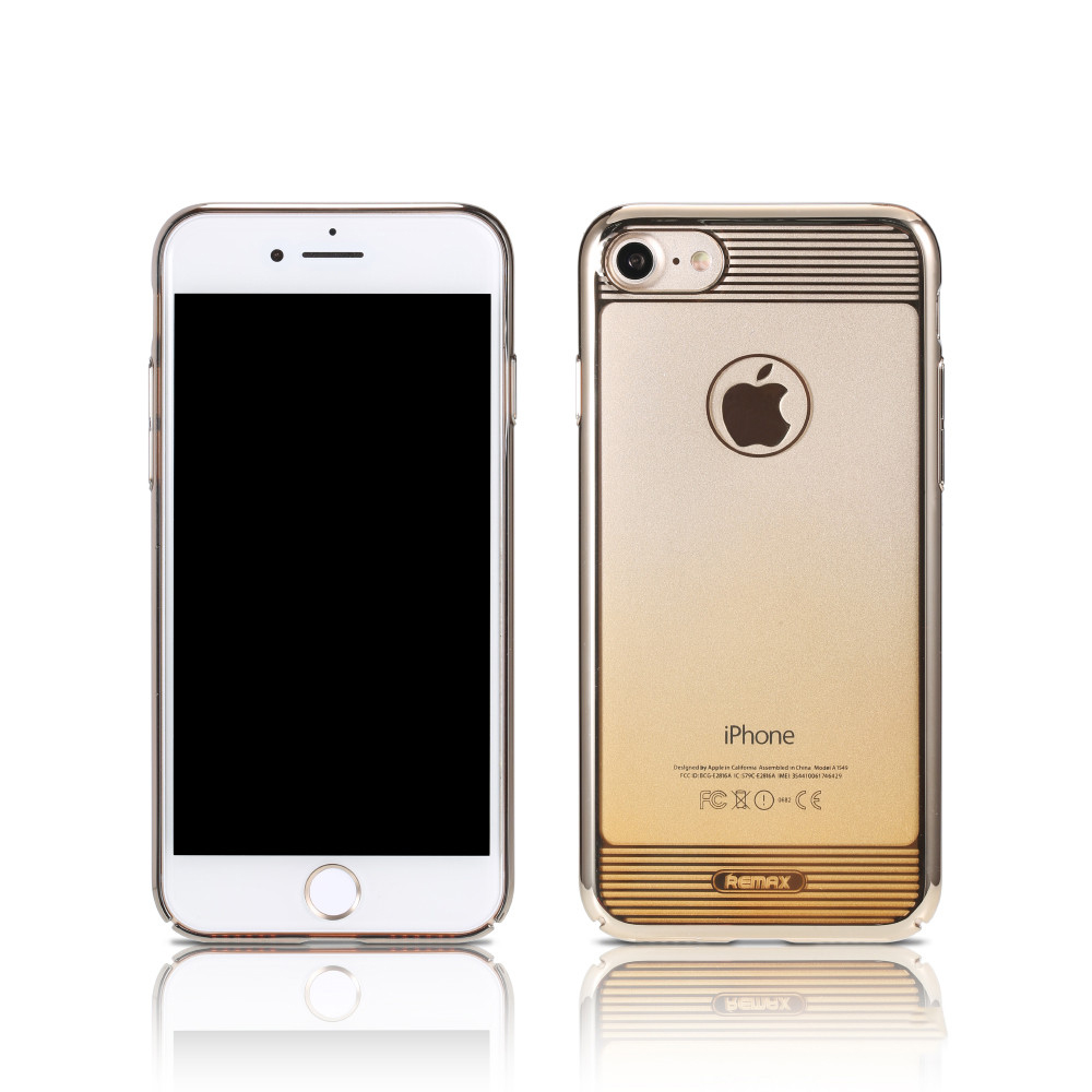 Remax Nora, Protector for iPhone 7 Plus, TPU, Gold - 51447