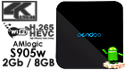 Pendoo X8 Mini S905W Android 7.1.2 tv box 2GB RAM + 8GB ROM WIFI 4K