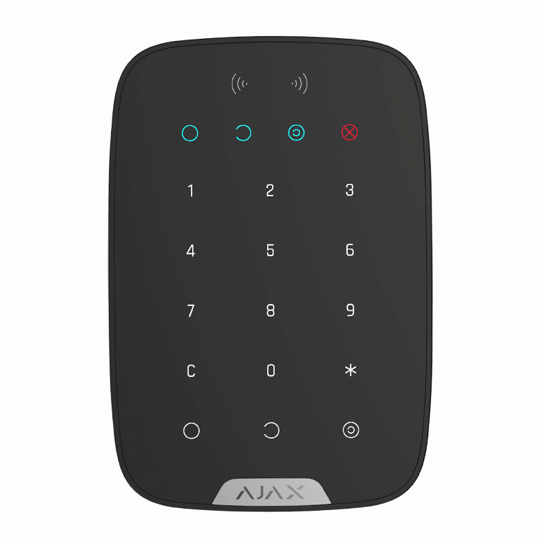 AJAX 26077.83.BL KeyPad Plus