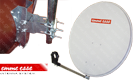 EMME ESSE 80100 Δορυφορικο Πιατο Κατοπτρο  Click System 100cm Steel Dish