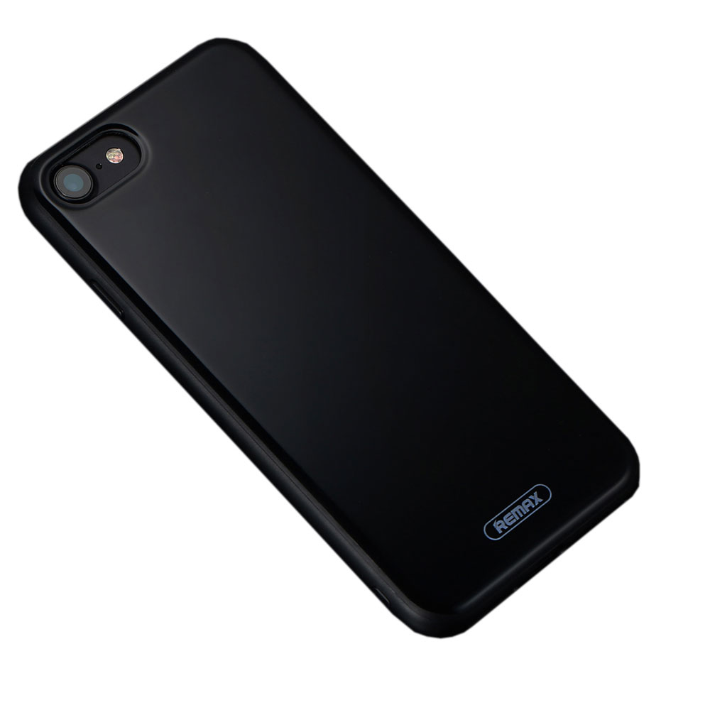 Remax Jet Protector for iPhone 7 Plus, TPU, Matt black - 51477