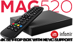MAG520 4K IPTV Linux set-top box