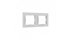 Shelly Wall Frame 2 - White White Wall Switch for Smart Relays